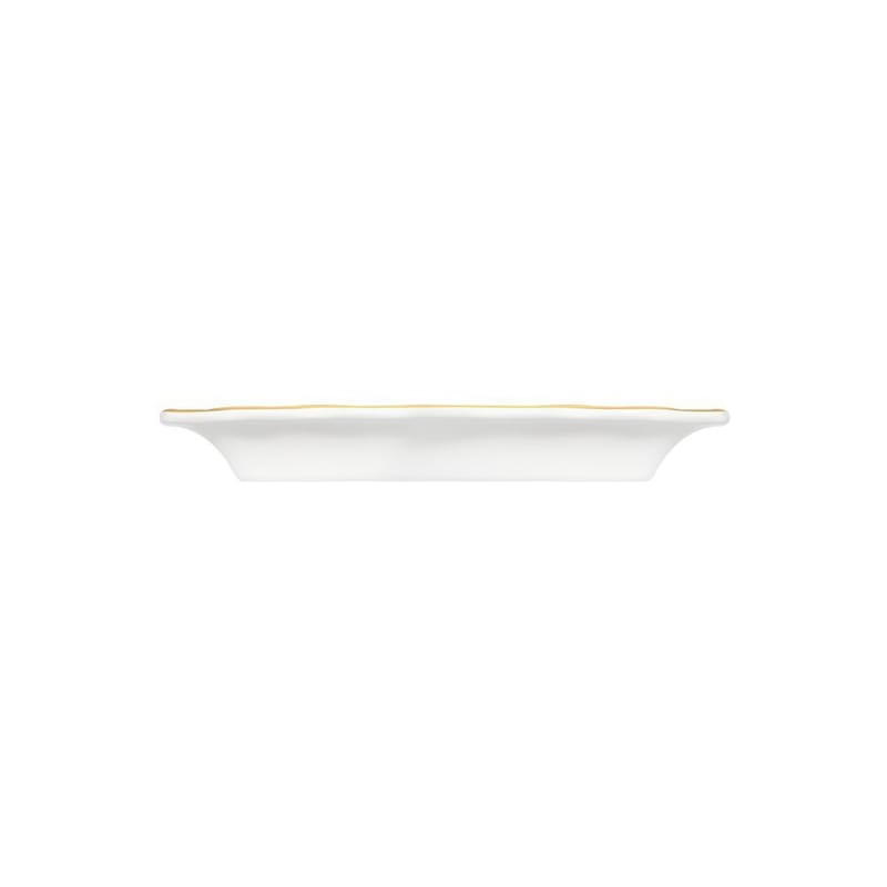 Middagsservise (53 deler) Opviq Altin Yaldiz Tiffany 53 (53 x 33 x 36 cm) hvit gull - Hvit og gull - Servering & borddekking - Tallerkener - Firkantet tallerken