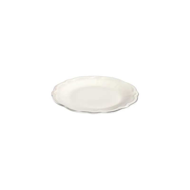 Middagsservise (53 deler) Opviq Platin Yaldiz Fulya 53 (53 x 33 x 36 cm) Hvit sølv - Hvitt og sølv - Servering & borddekking - Tallerkener - Tallerkensett