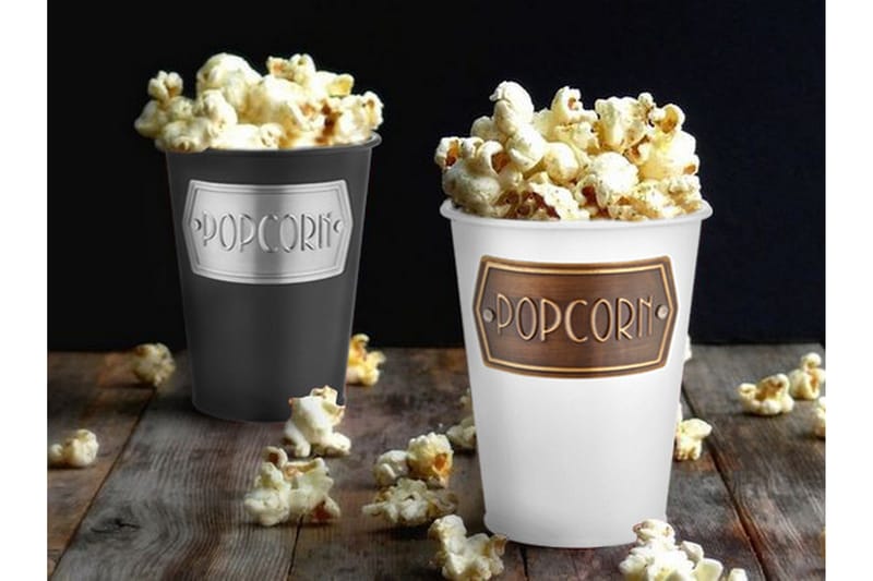 Popcornskål - Svart - Popcornskål - Skåler & bakeskåler