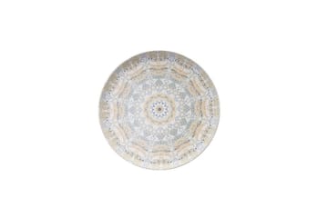 Spisesett (12 deler) Matlerd Flerfarget - Beige - Servering & borddekking - Tallerkener - Tallerkensett
