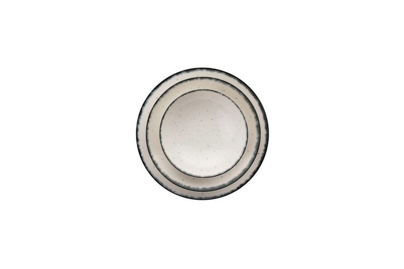 Spisesett (24 deler) Noriel Multicolor - Multifarget - Servering & borddekking - Tallerkener - Tallerkensett