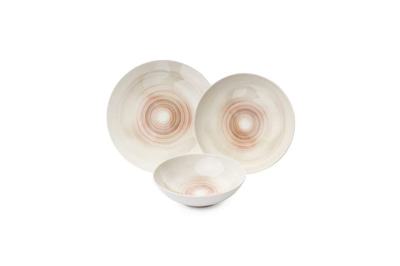 Spisesett (24 deler) Soyal Flerfarget - Multifarget - Servering & borddekking - Tallerkener - Tallerkensett