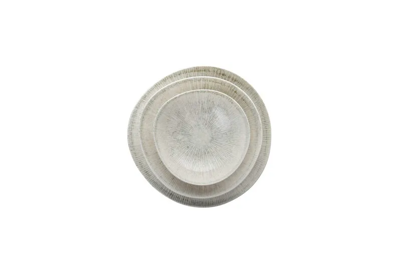 Spisesett (24 deler) Sylreth Flerfarget - Multifarget - Servering & borddekking - Tallerkener - Tallerkensett