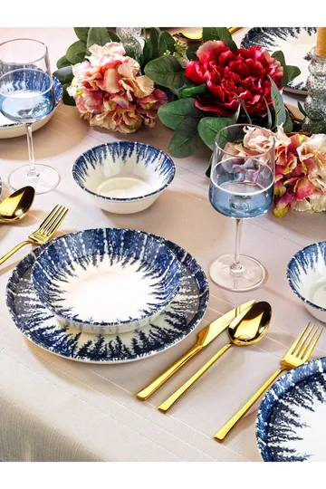 Dinner Set (12 Pieces) Hermia - Servering & borddekking - Tallerkener - Tallerkensett