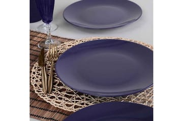 Tallerkensett 6-pk - Lilla - Servering & borddekking - Tallerkener - Tallerkensett