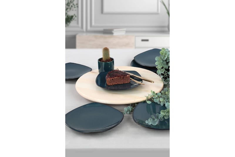 Tallerkensett 6-pk - Mørkeblå - Servering & borddekking - Tallerkener - Tallerkensett