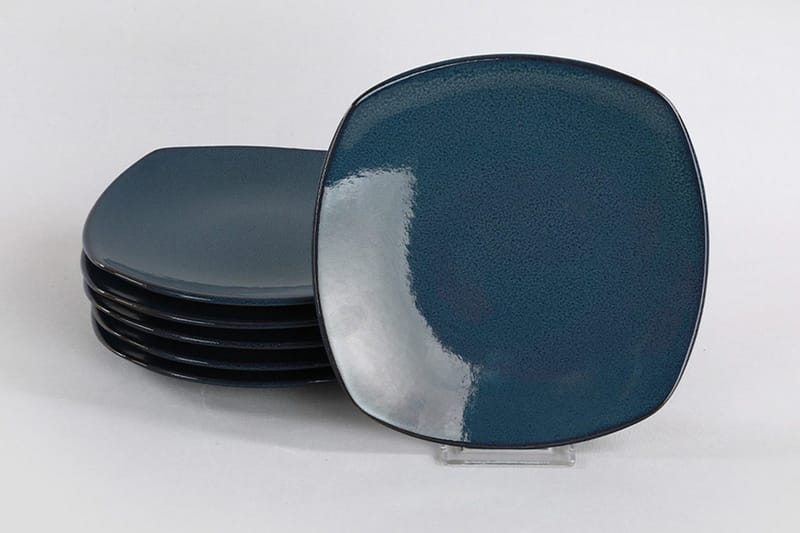 Tallerkensett 6-pk - Mørkeblå - Servering & borddekking - Tallerkener - Tallerkensett