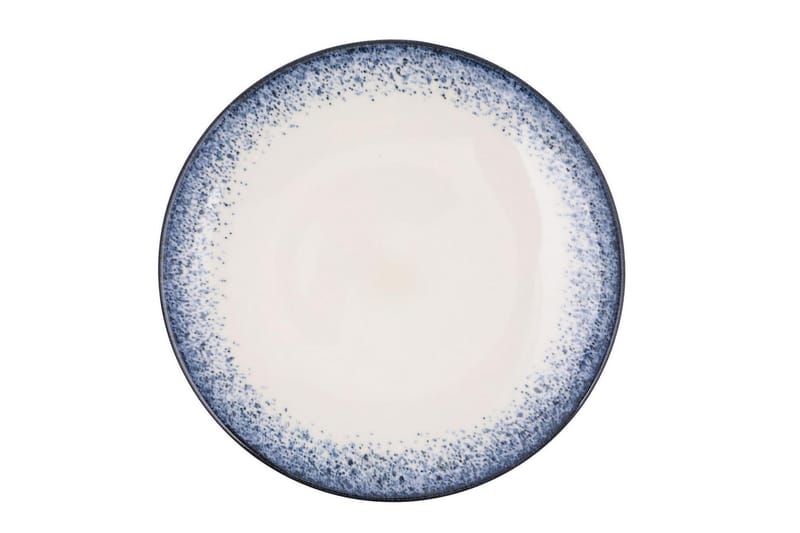 Tallerkensett Adine 24 Deler - NanoPorselen/Mørkeblå - Servering & borddekking - Tallerkener - Tallerkensett