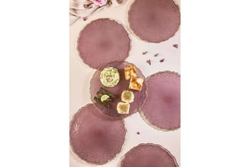 Tharos Tallriksset 28 cm - Plommon - Servering & borddekking - Tallerkener - Tallerkensett