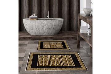 Badenaromsmattesett (2 deler) Berriaren Flerfarget - Multifarget - Tekstiler & tepper - Baderomstekstiler