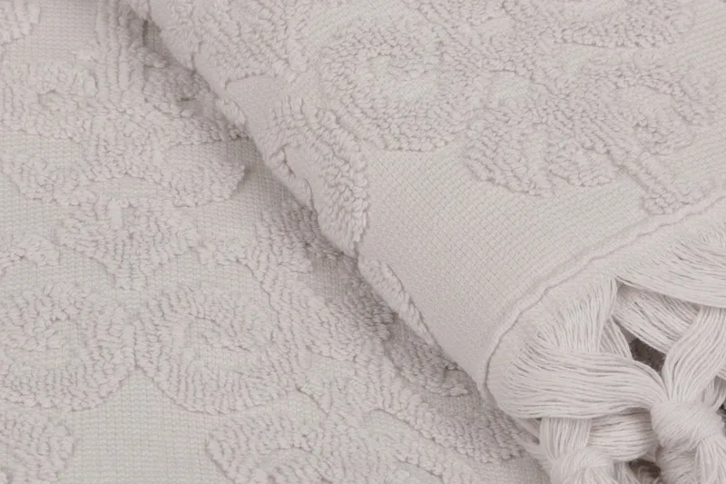 aheser Håndkle 50x90 cm 2-pk - Grålilla - Tekstiler & tepper - Baderomstekstiler