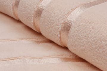 Ashburton Badehåndkle 2-pk - Lakserose - Tekstiler & tepper - Baderomstekstiler