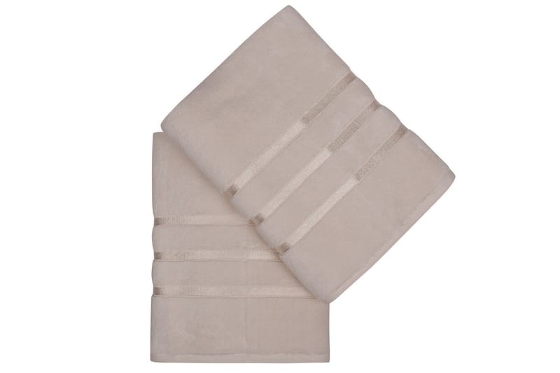 Ashburton Badehåndkle 2-pk - Lysegul - Tekstiler & tepper - Baderomstekstiler