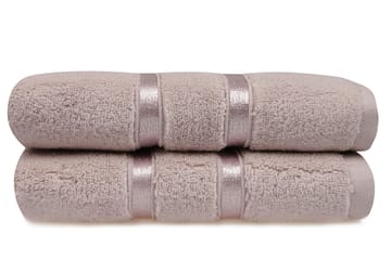 Ashburton Håndkle 2-pk - Lyselilla - Tekstiler & tepper - Baderomstekstiler