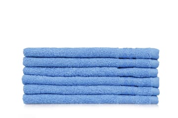 Ashburton Vaskeklut 6-pk - Blå - Tekstiler & tepper - Baderomstekstiler