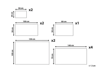 Atai Håndklesett 11-pk - Hvit - Tekstiler & tepper - Baderomstekstiler