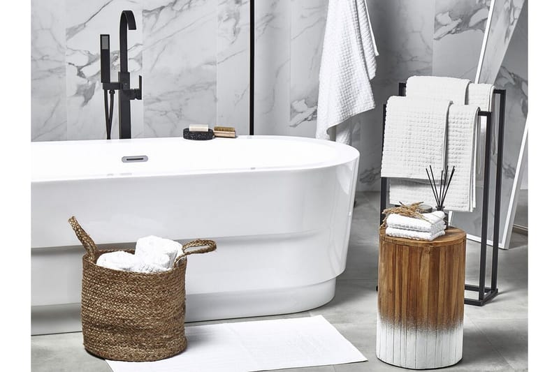 Atai Håndklesett 11-pk - Hvit - Tekstiler & tepper - Baderomstekstiler