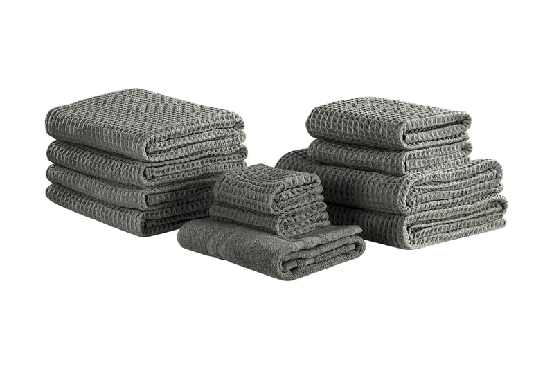 Atai Håndklesett 11-pk, Grå