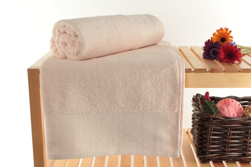 Badehåndkle Ccooling 2-pk - Hvit - Baderomstekstiler - Håndklær og badehåndkle