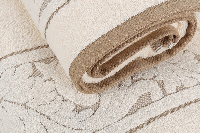 Badehåndkle Hobby 70x140 cm 2-pk - Creme - Tekstiler & tepper - Baderomstekstiler