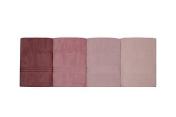 Badehåndkle Hobby 70x140 cm 2-pk - Rosa - Tekstiler & tepper - Baderomstekstiler