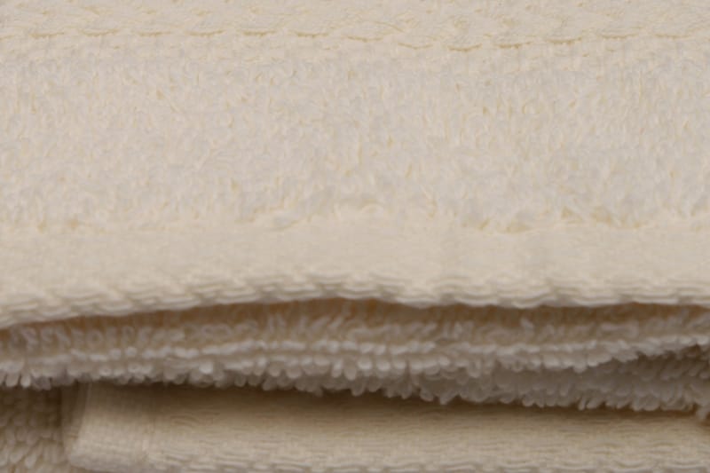 Badehåndkle Hobby 70x140 cm - Creme - Baderomstekstiler - Stort badelaken - Håndklær og badehåndkle