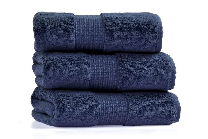 Badehåndkle Skeens - Mørkeblå - Tekstiler & tepper - Baderomstekstiler