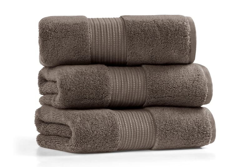 Badehåndkle Skeens - Mørkebrun - Baderomstekstiler - Håndklær