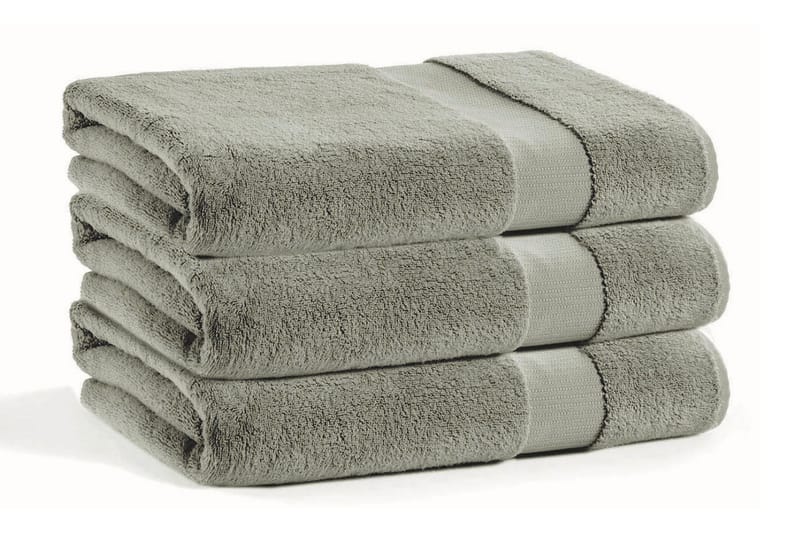 Badehåndkle Skeens - Varmgrå - Baderomstekstiler - Håndklær og badehåndkle