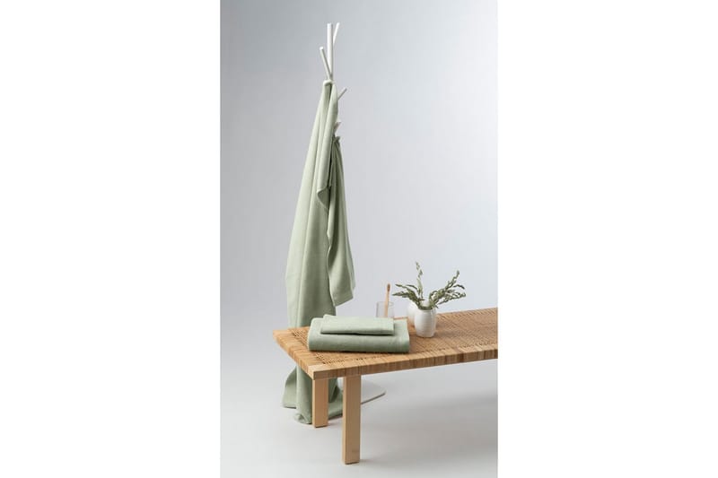 Badelaken Enzo 90 x 150 cm Grønn - Grønn - Tekstiler & tepper - Baderomstekstiler