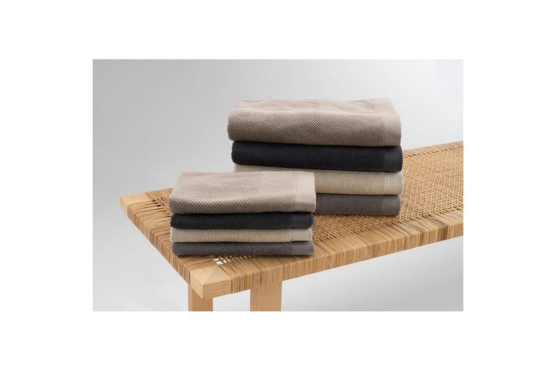 Badelaken Enzo Frotté 90 x 150 cm - Brun - Tekstiler & tepper - Baderomstekstiler