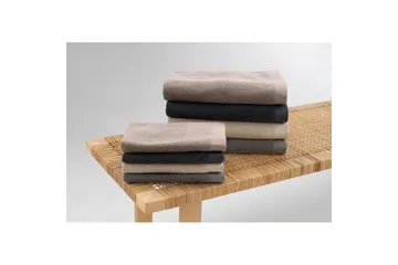 Badelaken Enzo Frotté 90 x 150 cm - Grå - Tekstiler & tepper - Baderomstekstiler