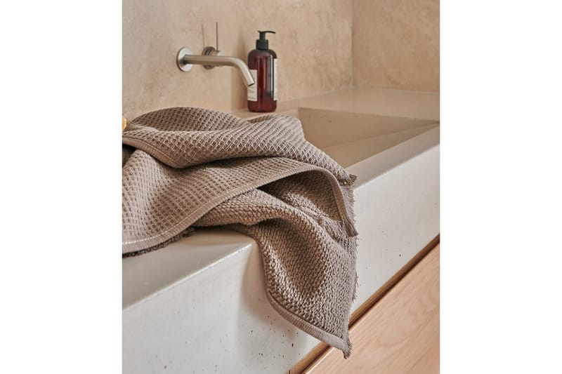 Badelaken Haze Frotté 90 x 150 cm - Brun - Tekstiler & tepper - Baderomstekstiler