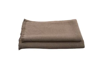 Badelaken Haze Frotté 90 x 150 cm - Brun - Tekstiler & tepper - Baderomstekstiler