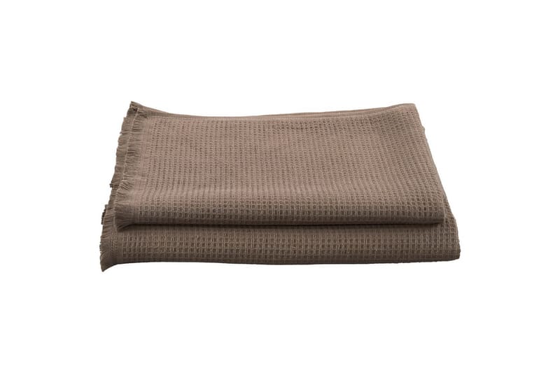 Badelaken Haze Frotté 90 x 150 cm - Brun - Tekstiler & tepper - Baderomstekstiler