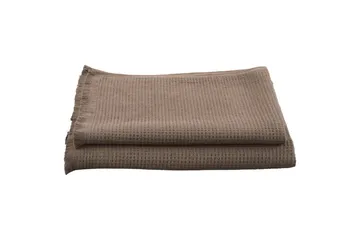 Badelaken Haze Frotté 90 x 150 cm - Brun - Tekstiler & tepper - Baderomstekstiler