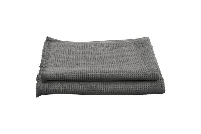 Badelaken Haze Frotté 90 x 150 cm - Grå - Tekstiler & tepper - Baderomstekstiler