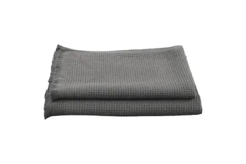 Badelaken Haze Frotté 90 x 150 cm - Grå - Tekstiler & tepper - Baderomstekstiler