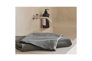 Badelaken Haze Frotté 90 x 150 cm - Grå - Tekstiler & tepper - Baderomstekstiler