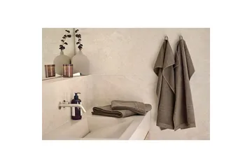 Badelaken Helle Frotté 90 x 150 cm - Brun - Tekstiler & tepper - Baderomstekstiler