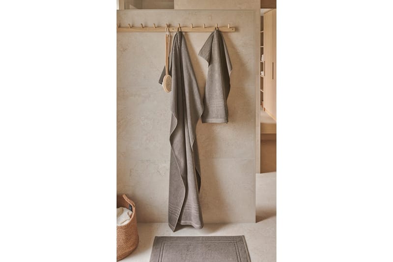 Badelaken Helle Frotté 90 x 150 cm - Brun - Tekstiler & tepper - Baderomstekstiler