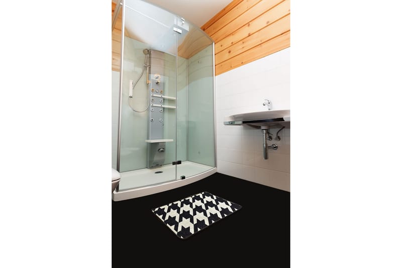 Badematte Chilai Home 40x60 cm - Flerfarget - Baderomstekstiler - Baderomsmatte