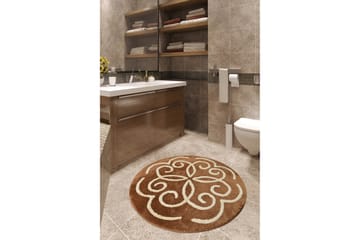 Badematte Chilai Home 90 cm Rund - Flerfarget - Tekstiler & tepper - Baderomstekstiler