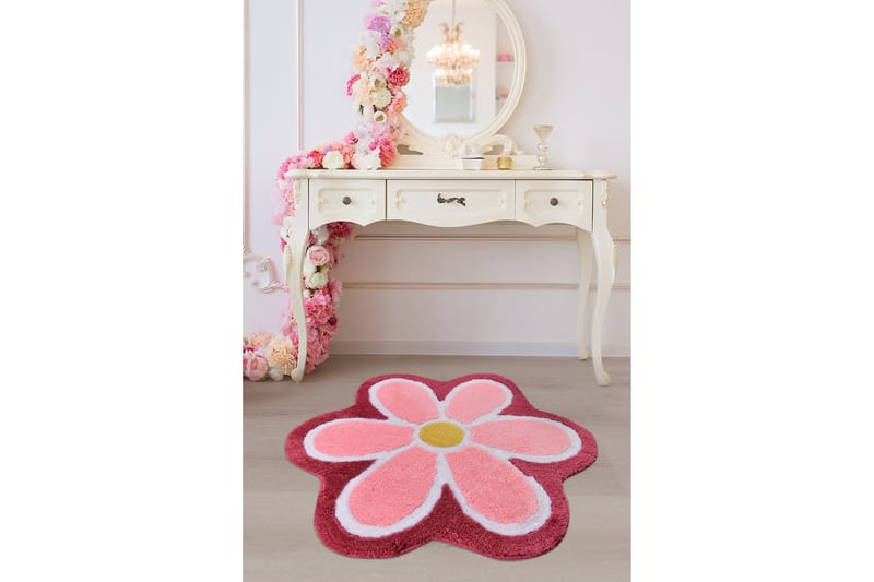 Badematte Chilai Home 90 cm Rund - Flerfarget - Tekstiler & tepper - Baderomstekstiler