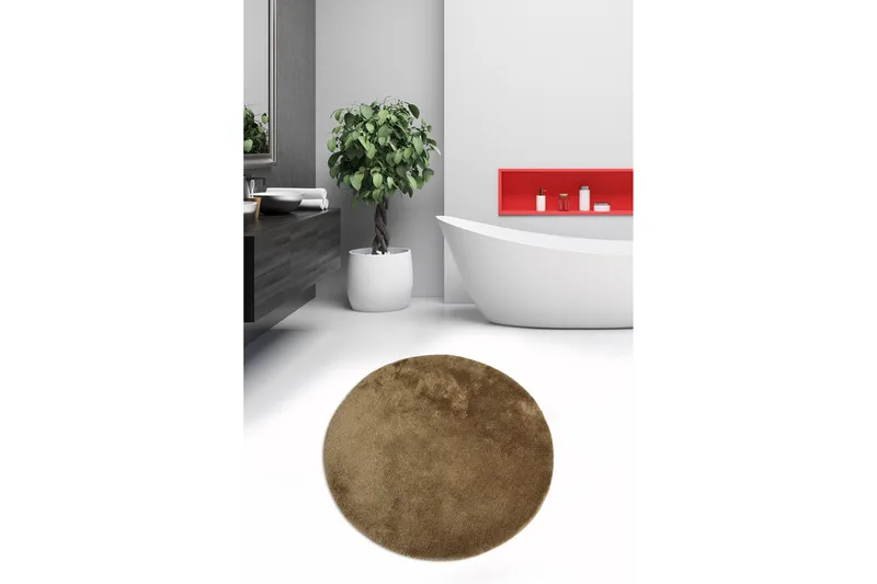 Badematte Chilai Home 90 cm Rund - Flerfarget - Tekstiler & tepper - Baderomstekstiler