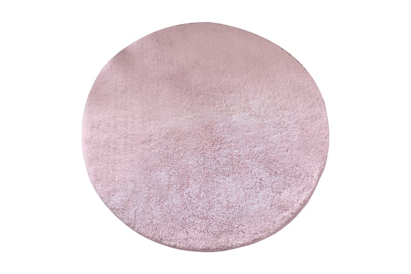 Badematte Chilai Home by Alessia 90 cm Rund - Ljusrosa - Tekstiler & tepper - Baderomstekstiler