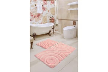 Badematte Chilai Home Sett med 2 - Flerfarget - Tekstiler & tepper - Baderomstekstiler