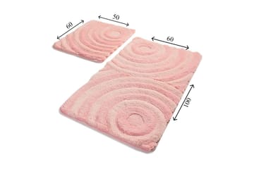 Badematte Chilai Home Sett med 2 - Flerfarget - Tekstiler & tepper - Baderomstekstiler