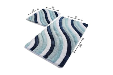 Badematte Chilai Home Sett med 2 - Multi - Tekstiler & tepper - Baderomstekstiler