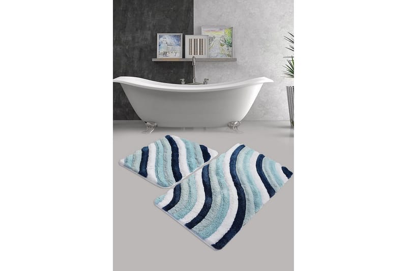 Badematte Chilai Home Sett med 2 - Multi - Tekstiler & tepper - Baderomstekstiler